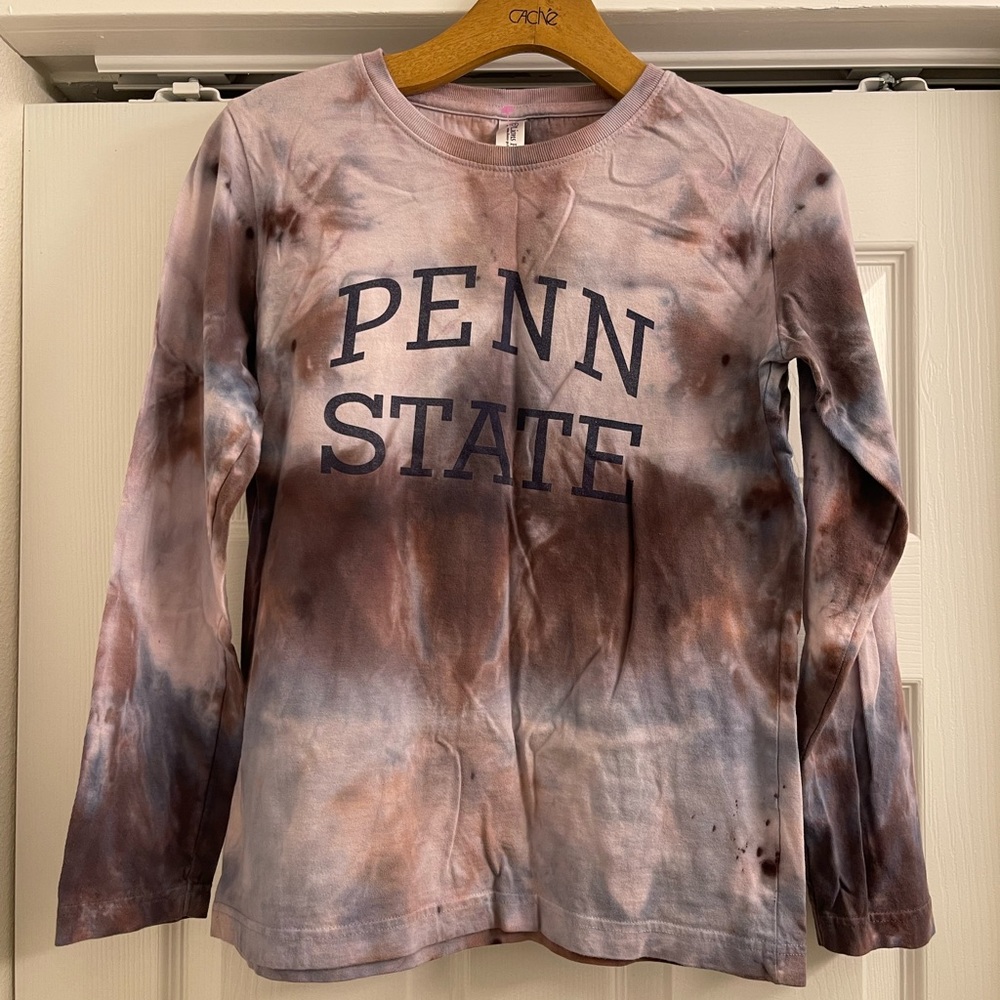 Unique Penn State Tie-Dye Long-sleeve